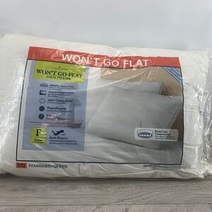Kohl's Won't Go Flat Standard/Queen Bed Pillow, Hypoallergenic